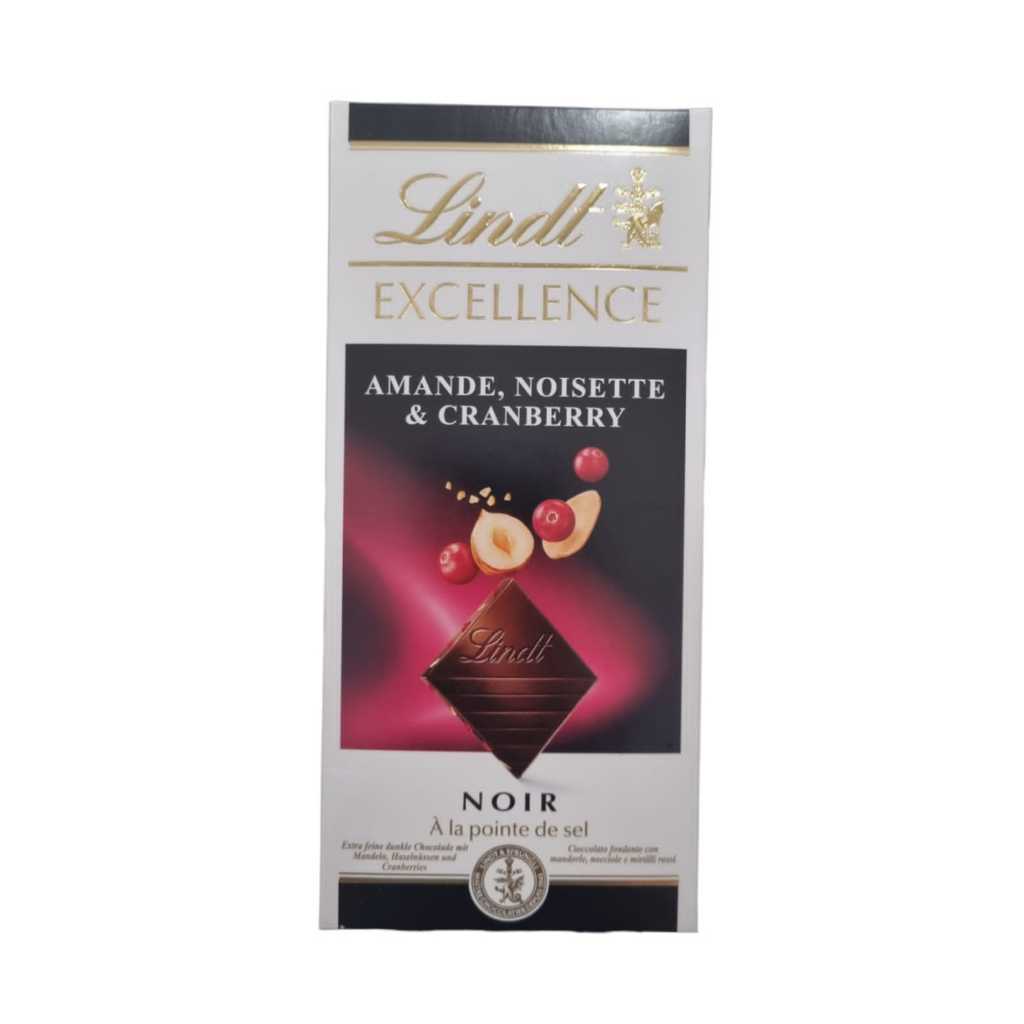 

Lindt Excellence Cranberry Almond Hazelnut