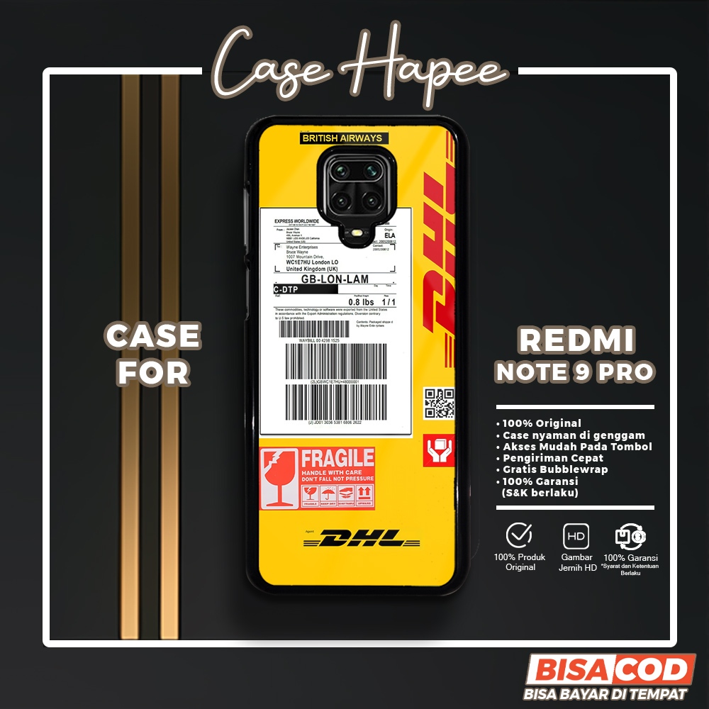 Case Redmi Note 9 Pro Casing Redmi Note 9 Pro [DHL1] Casehapee Case Glossy Case Aesthetic Custom Cas