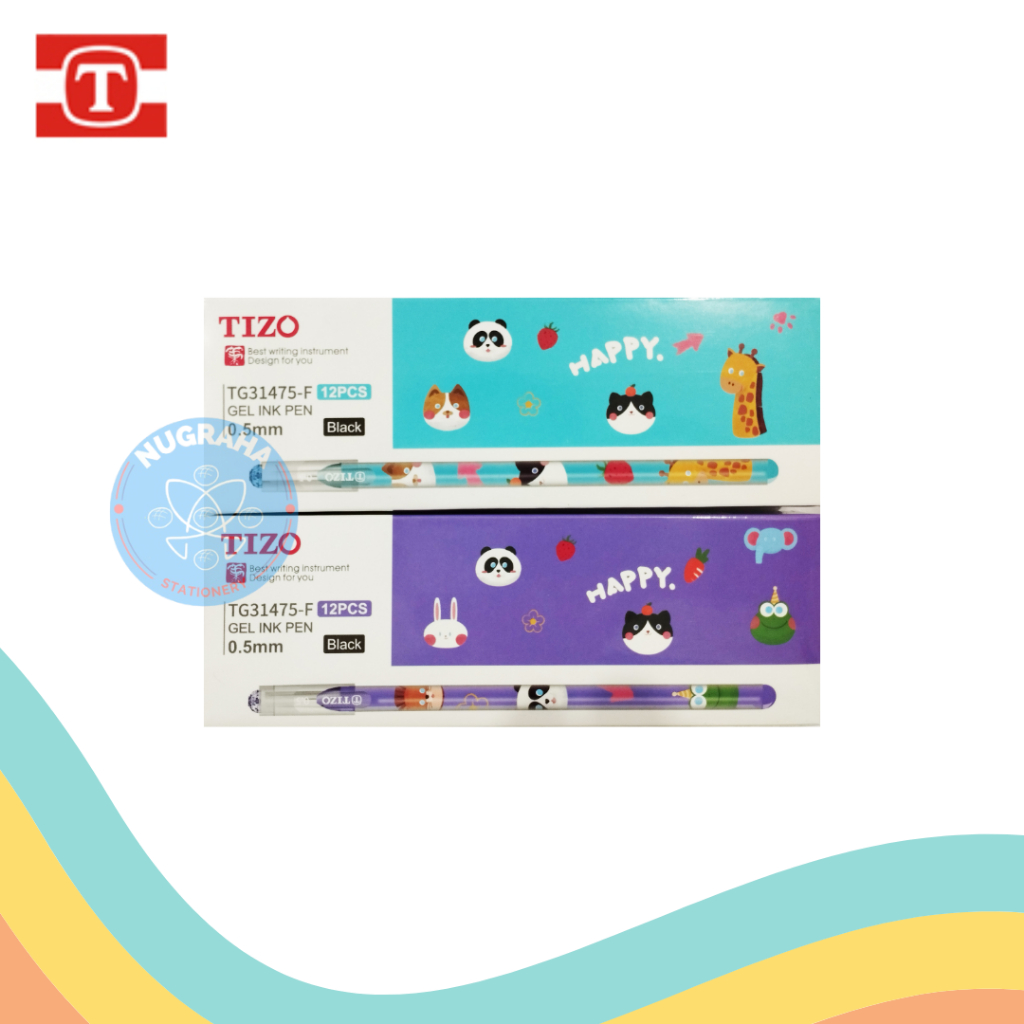 

GEL PEN TIZO TG-31475 (12 PCS)
