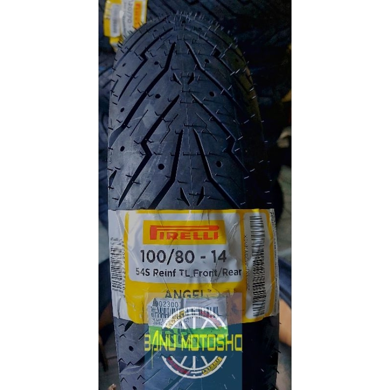 Pirelli Angel Scooter Uk 100-80 Ring 14