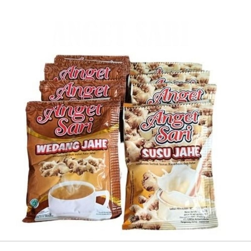 

ANGET SARI WEDANG JAHE & SUSU JAHE RENCENG ISI 10SCH