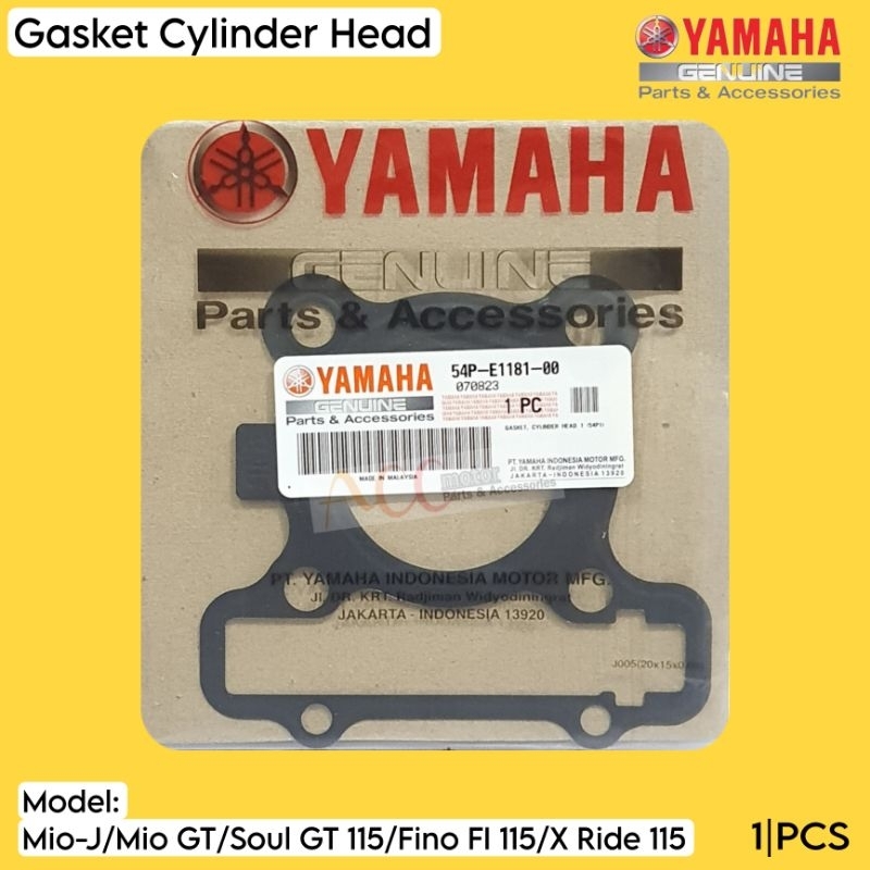 54P-E1181-00 PAKING GASKET CYLINDER HEAD ATAS MIO-J/MIO GT/SOUL GT 115/FINO FI 115/X RIDE 115/