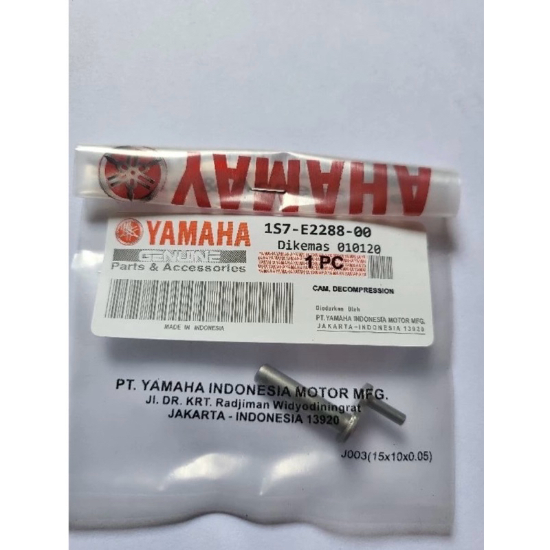 Pen Pin Decompresi Dekompresi Noken As As Klep Camshaft Jupiter MX Vixion Original
