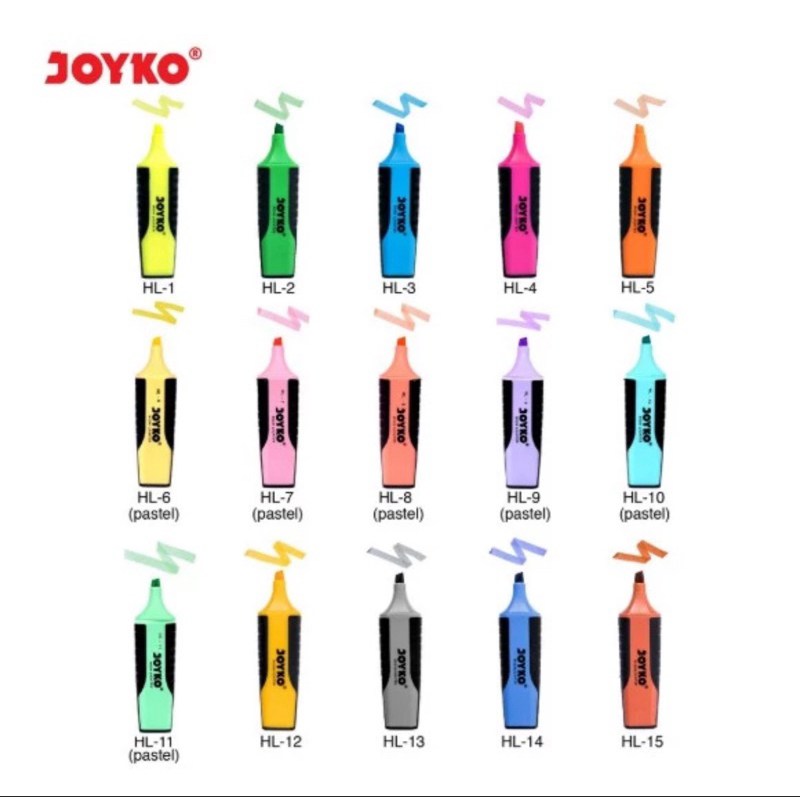 

HIGHLIGHTER JOYKO/PENANDA WARNA JOYKO