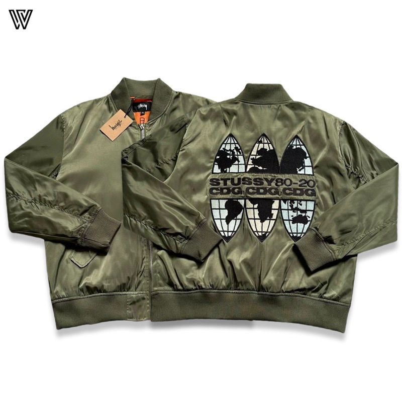 Stussy x Cdg MA-1 Bomber Jacket