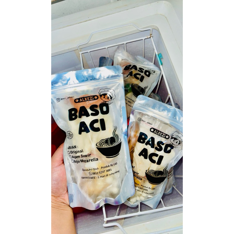 

Baso aci ayam suwir pedas