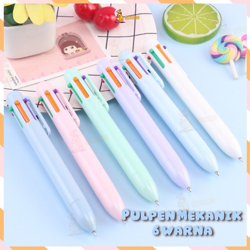 

Pulpen Warna Warni Macaron Banyak warna