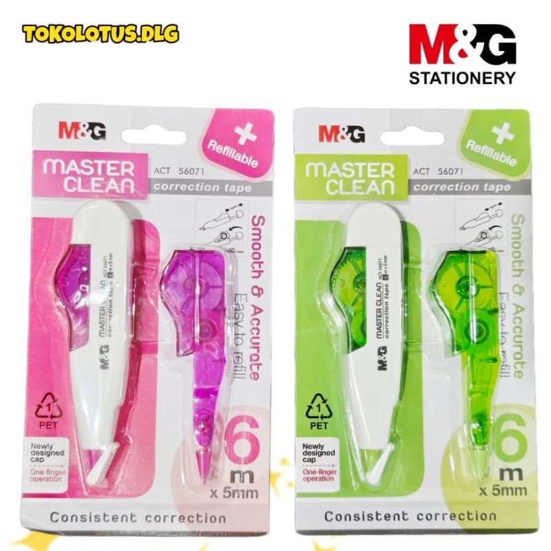 

Tipex pita correction tape M&G 6m + refill