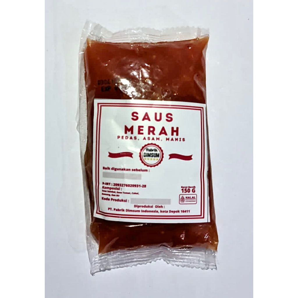 

Saus Merah KHAS PABRIK DIMSUM (FROZEN FOOD HALAL)