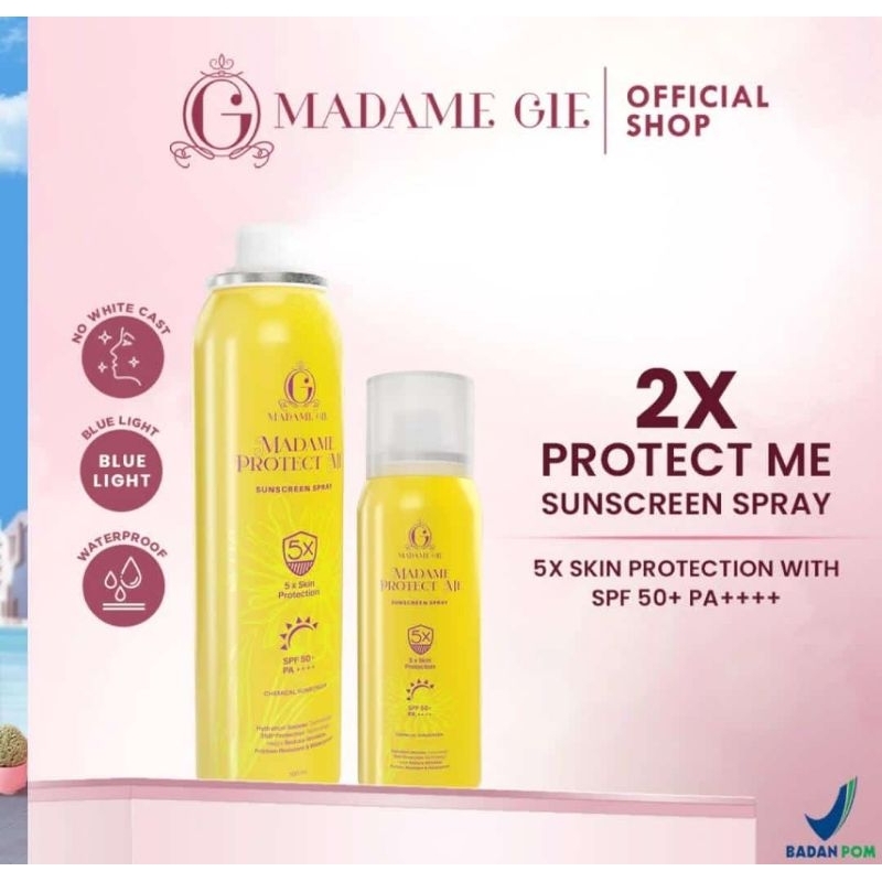 Sunscreen spray Madame Gie