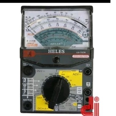 multi tester analog multi meter analog ohm meter analog Heles UX75TR