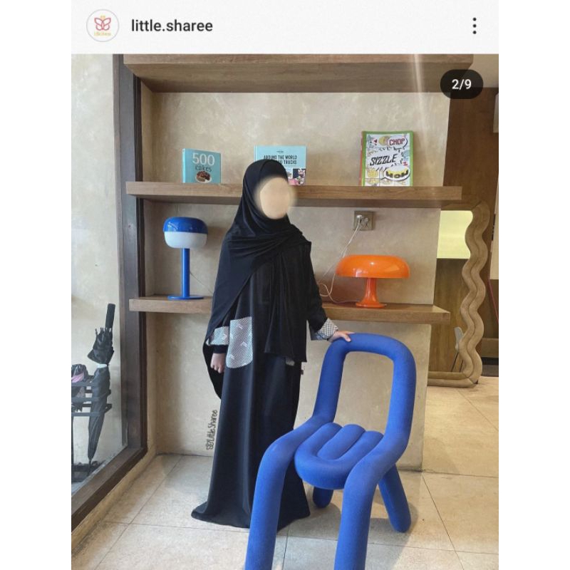 ABAYA SIGNATURE MOTIF A - Abaya Gamis Anak Remaja