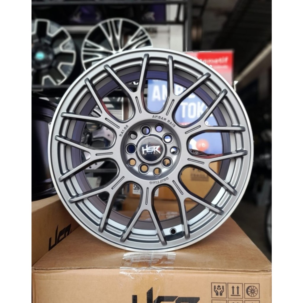 FREE ONGKIR VELG MOBIL TERLARIS HSR WHEEL R17 BAUT 5 MURAH TERJANGKAU