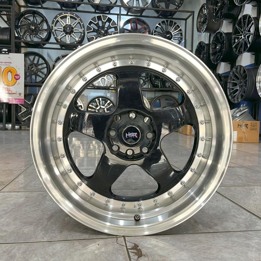 FREE ONGKIR VELG RACING CELONG RING 17 HSR BURN PCD 4X100-114,3 BML