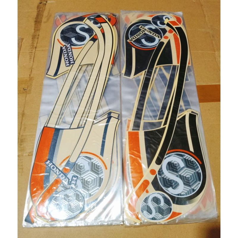 Striping motor / Les body Honda Scoopy Fashion 2021