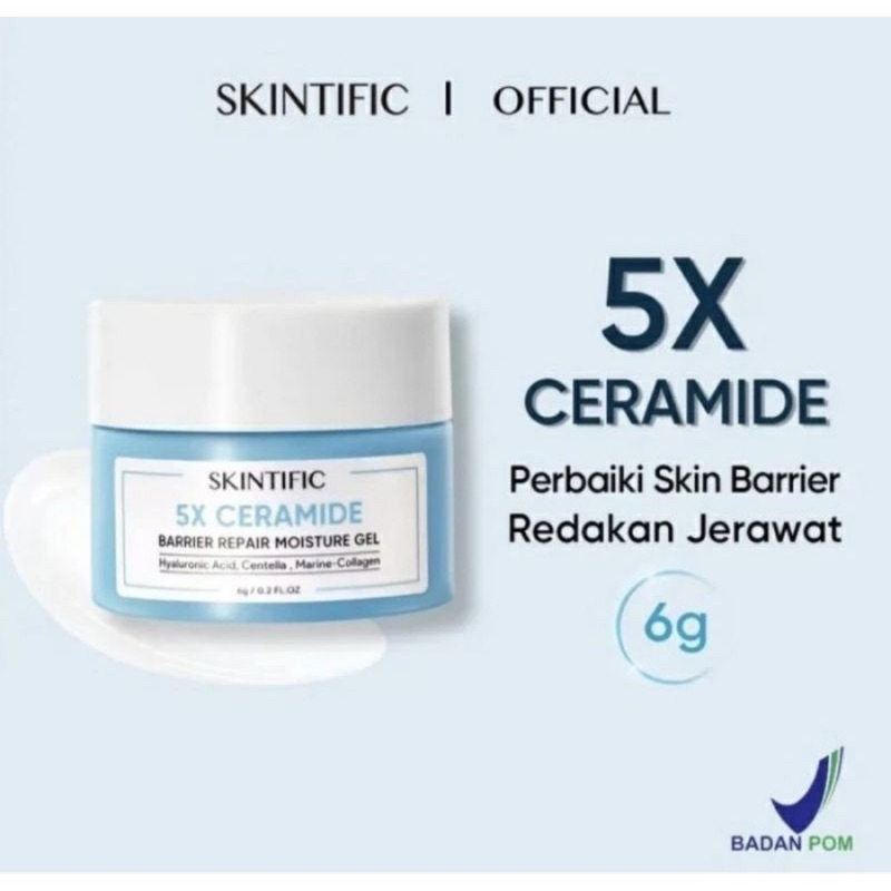 Moisturizer skintific|| mini size 6g || wajah