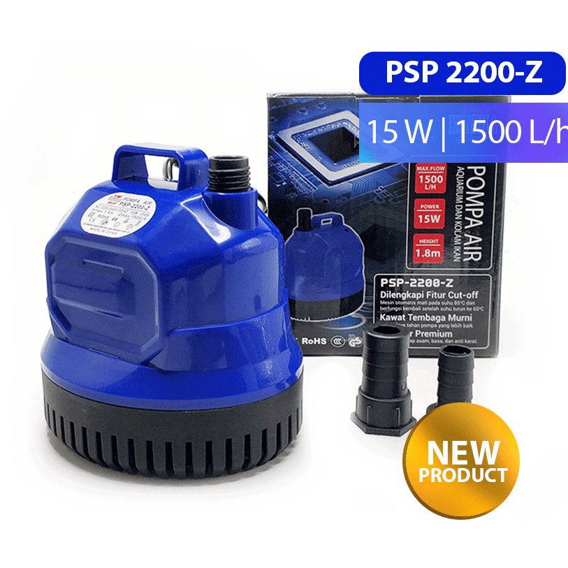 Keluaran Terbaru KANDILA PSP 22 Z 15 W  KANDILA PSP 22Z POMPA AIR CELUP AQUARIUM KA