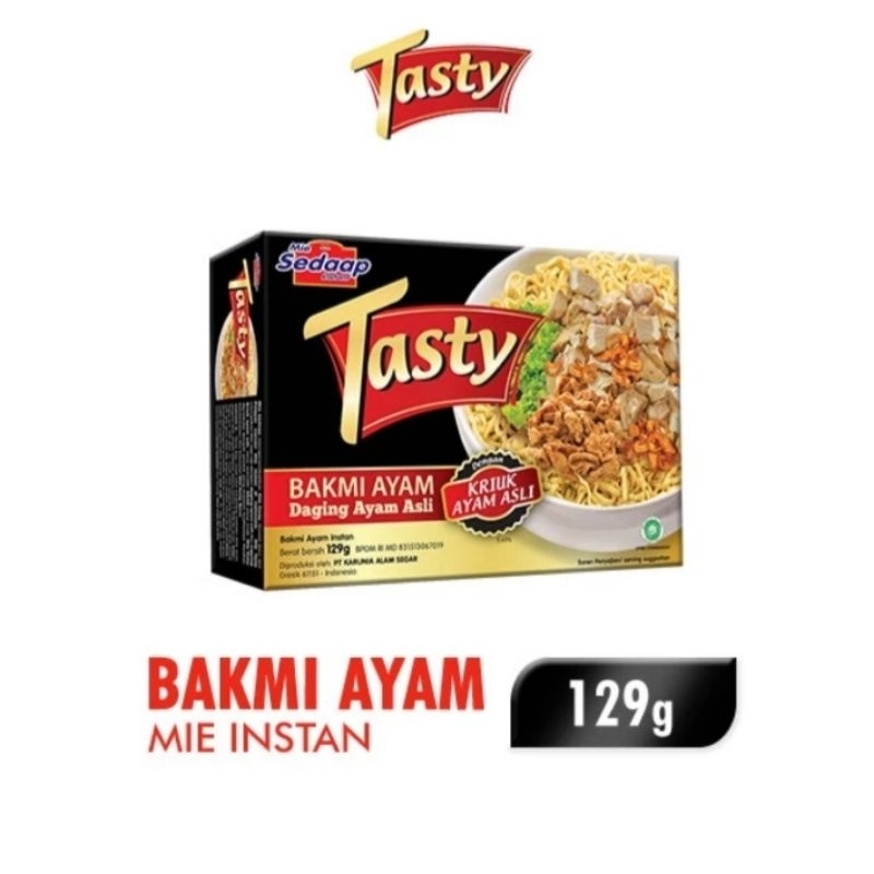 

Mie Sedaap Tasty Bakmi Ayam isi 129 gram