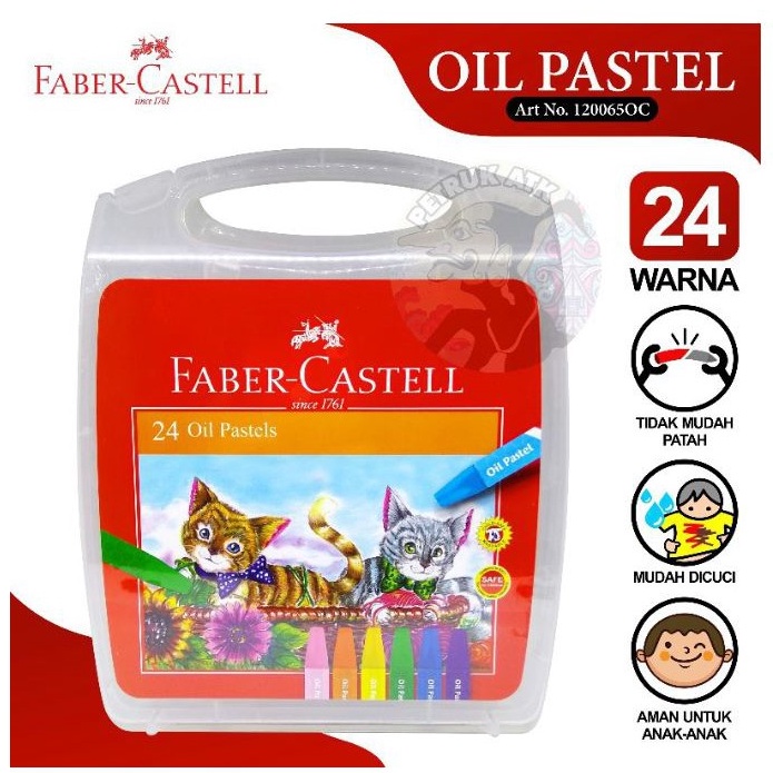 

Produk Terkini MURAH FABERCASTELL ECO CRAYON OIL PASTEL HEXAGONAL 12C 18C 24C 95