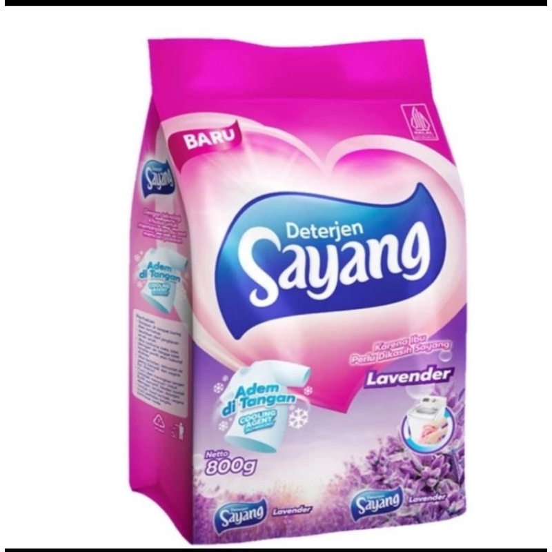 Deterjen Sayang 800g