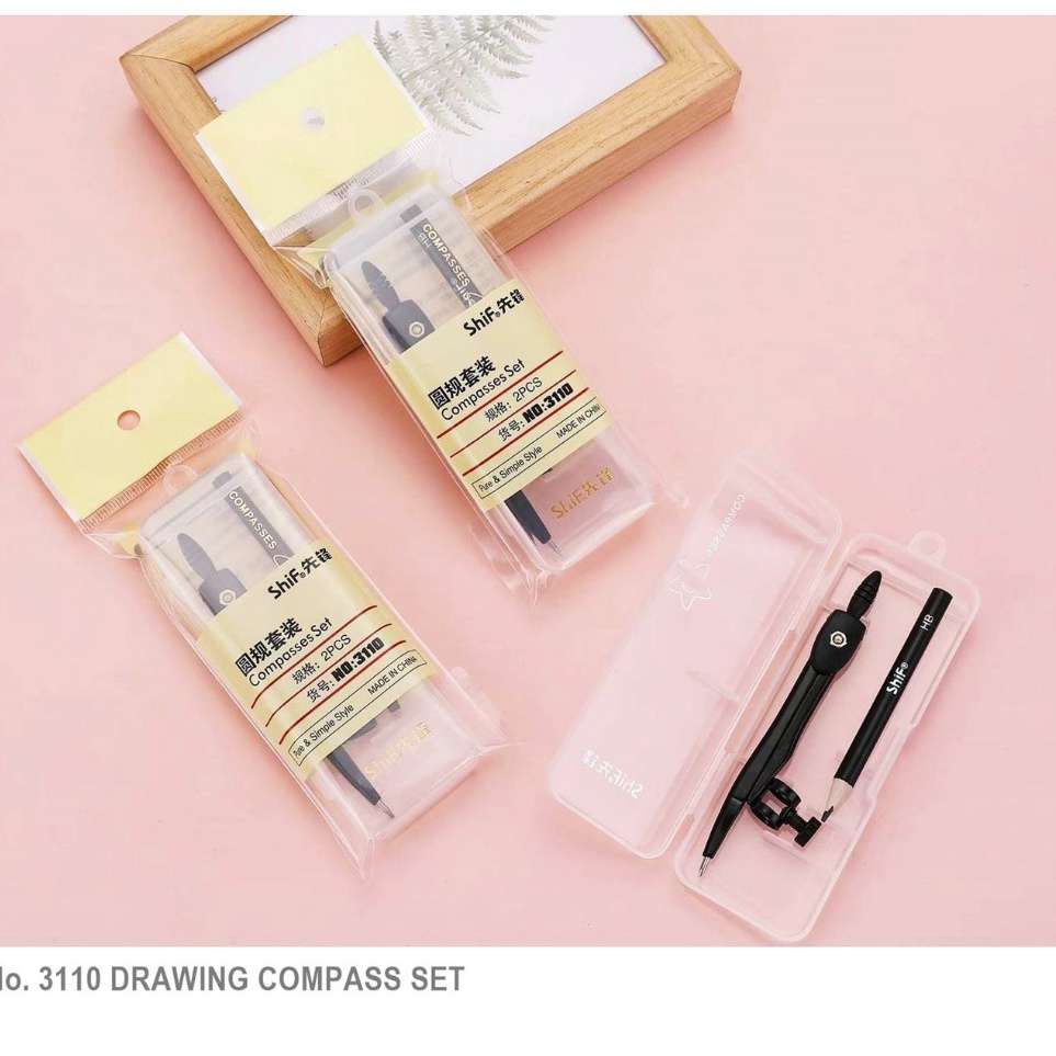 

Termurah Apazada Jangka Set Satuan 1 Pcs Jangka Math Set Drawing Compass Set No311