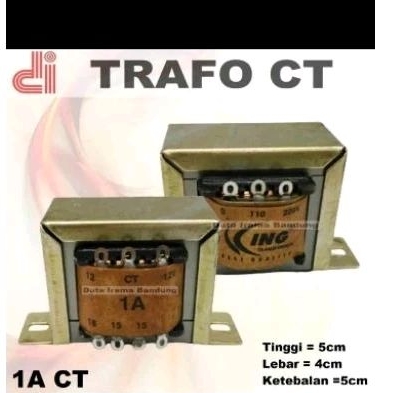 Trafo  1A CT 18V sudah teruji trafo merk king bagus berkualitas bukan abal abal