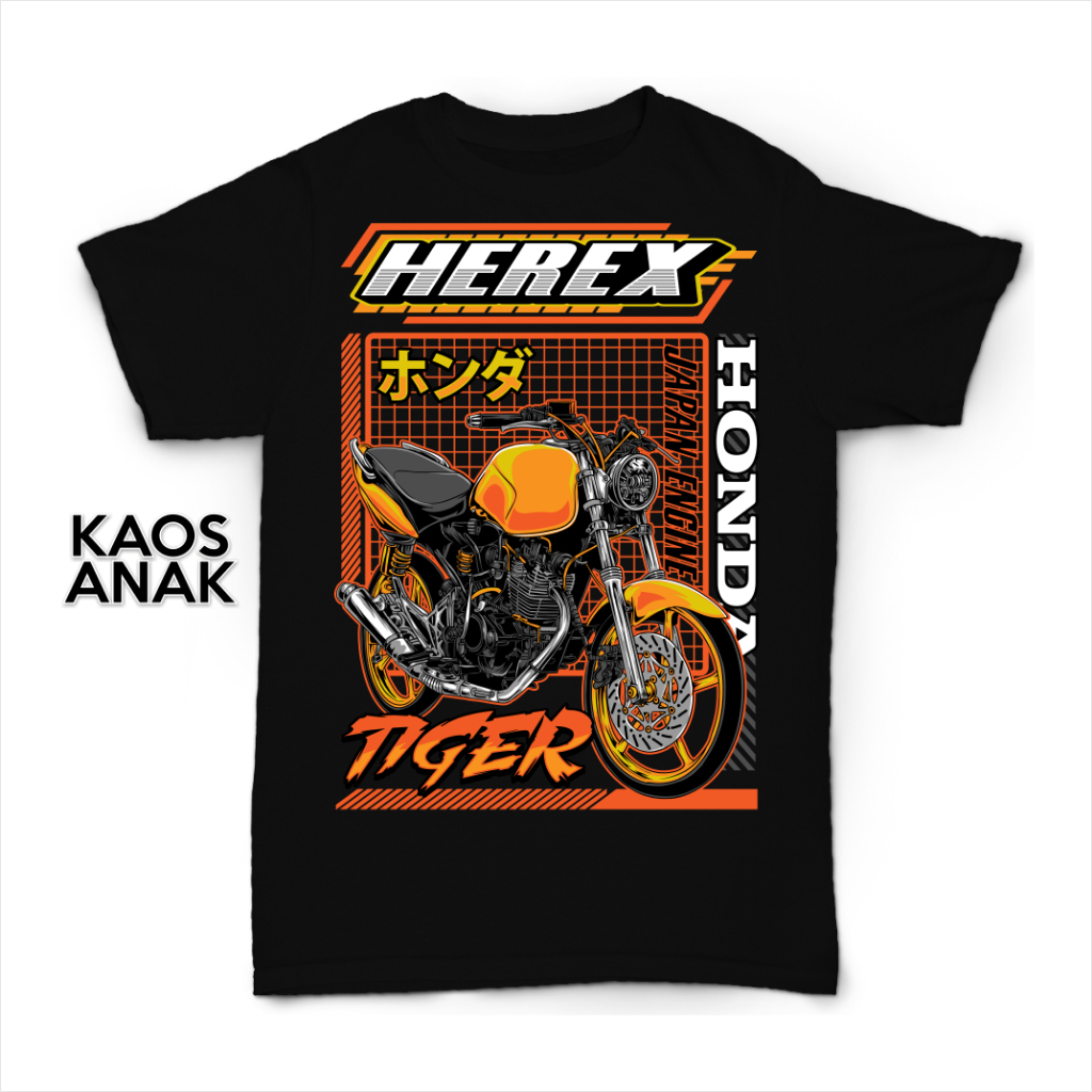 KAOS MOTOR ANAK HEREX TIGER DISTRO | SOUND BALAP BLITAR