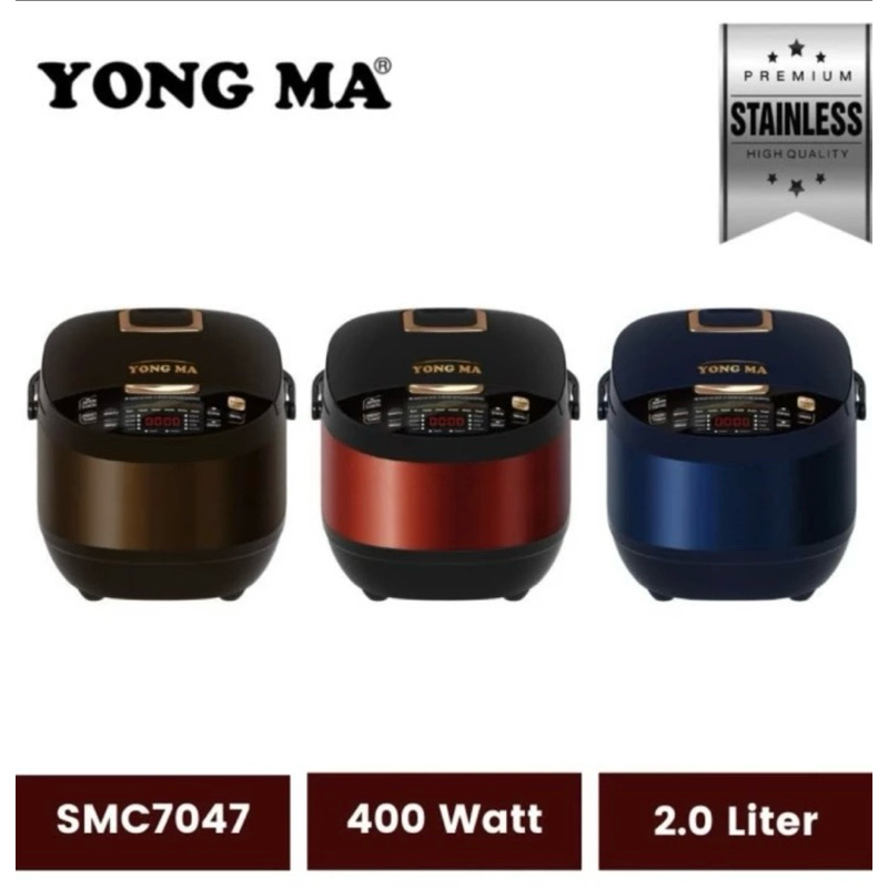 Yongma Magic Com Rice Cooker SMC 7047 2 Liter ( harap tanyakan stock sebelum order )