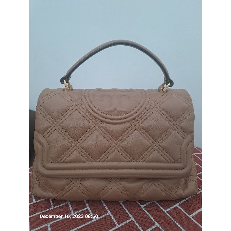 fleming top handle tiramisu preloved