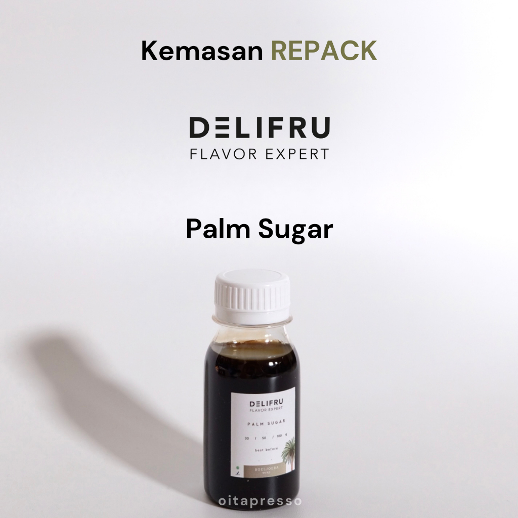 

REPACK - Delifru Palm Sugar Syrup [30, 50, 100] g