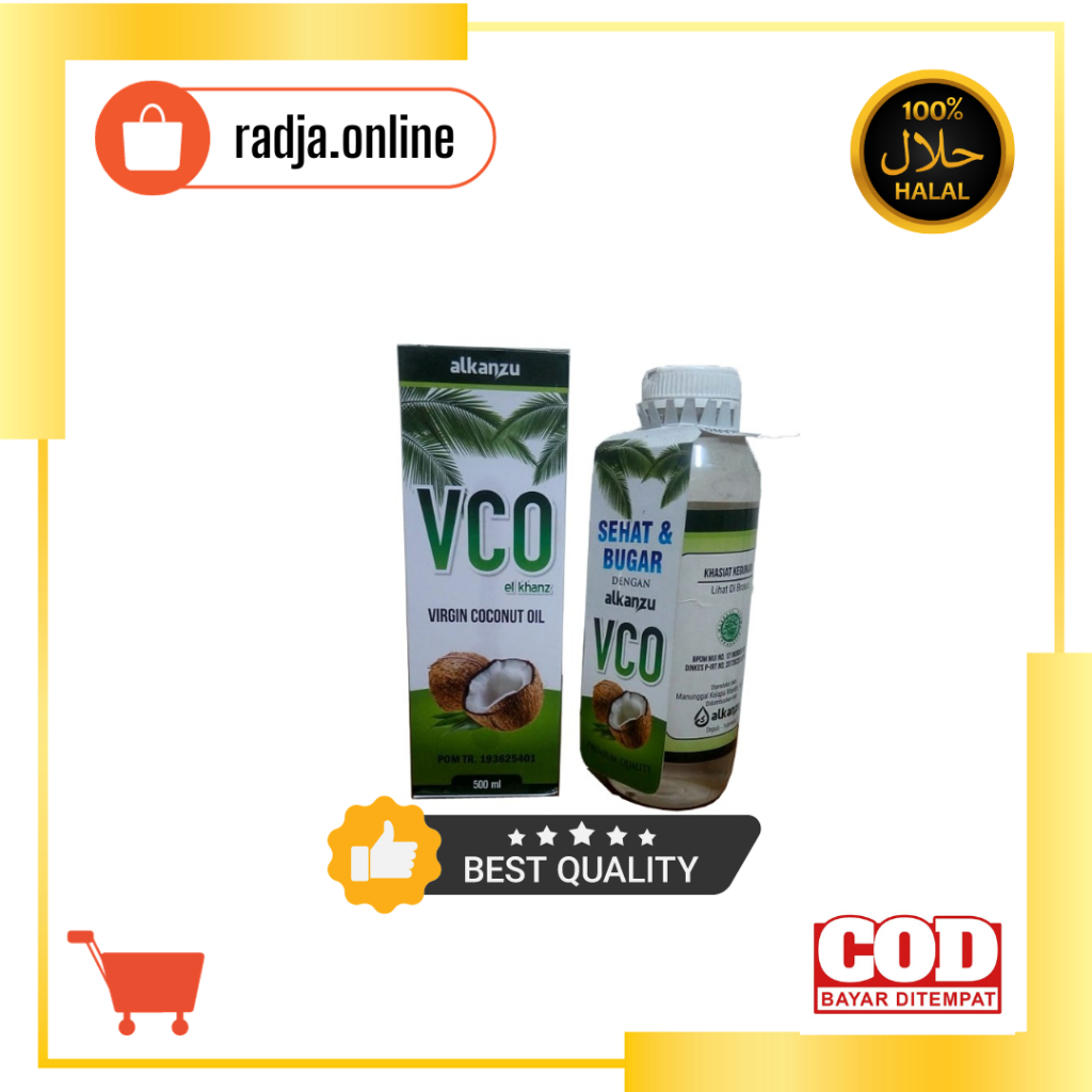 

VCO VIRGIN COCONUT OIL PREMIUM QUALITY ALKANZU 500ML
