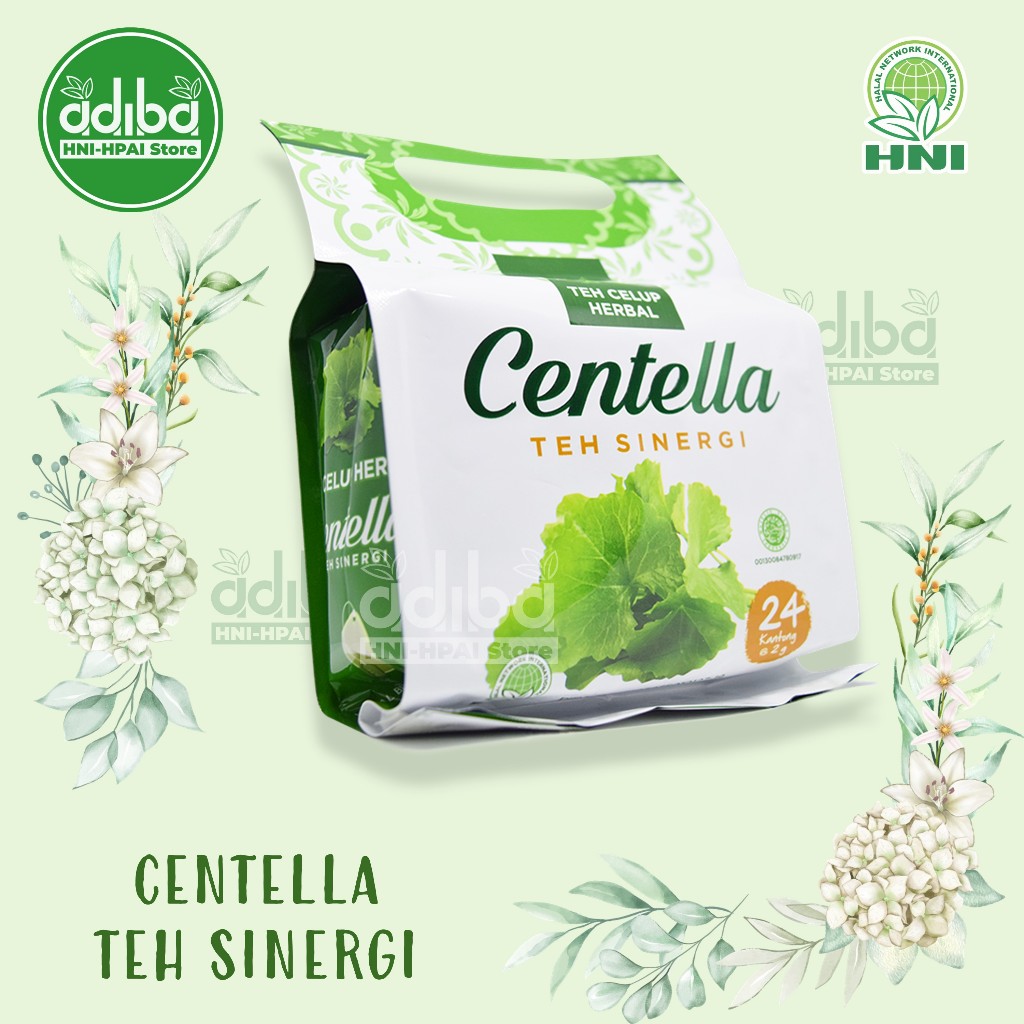 

TEH CENTELLA SINERGI HNI HPAI - Teh Herbal Membantu Melancarkan Peredaran darah - ORIGINAL BPOM