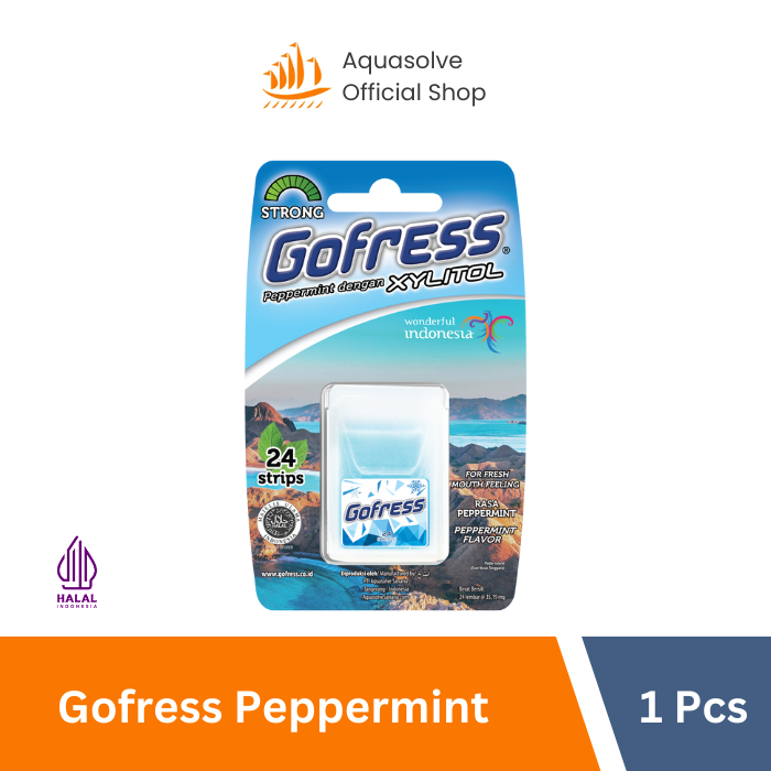 

Gofress Xylitol Peppermint Permen Mint Penyegar Nafas