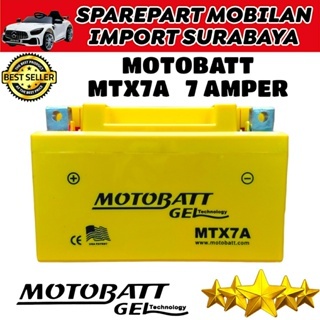 MOTOBATT MTX7A AKI MOTOR NINJA FI 250 ACCU INAZUMA 250 MOTOBATT MTX 7A MBTX9U