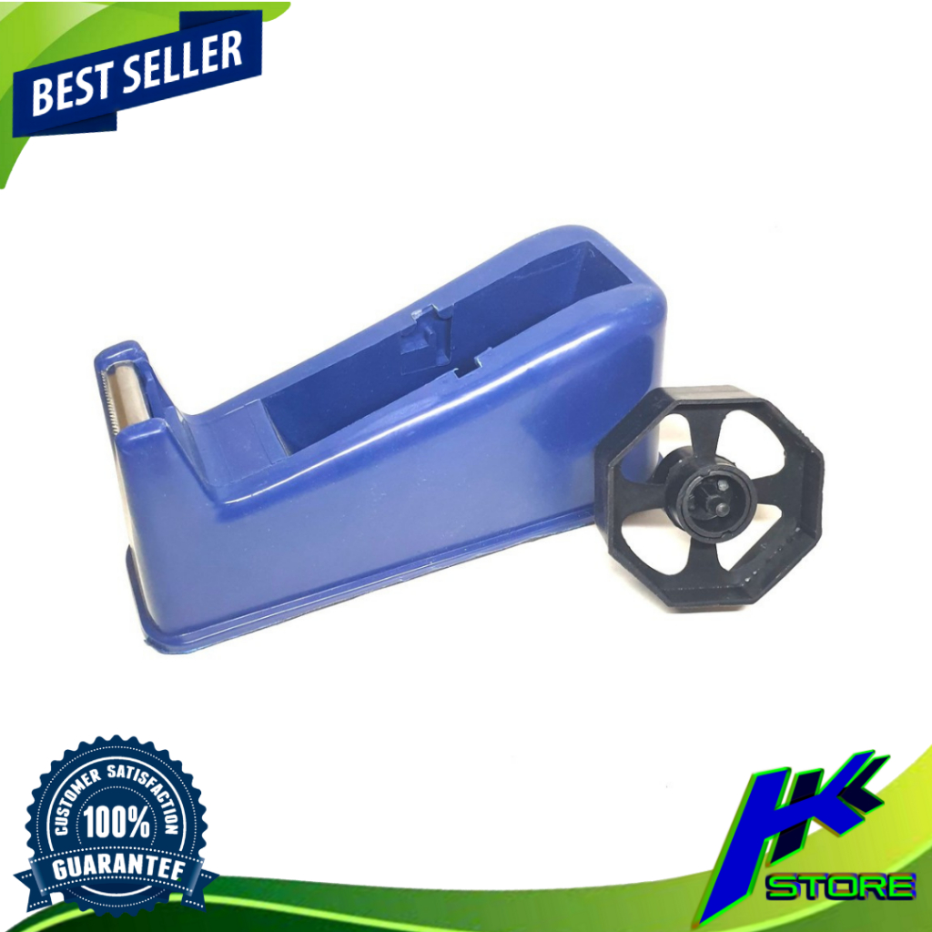 

Tape Dispenser Kenjoy Tape Cutter / Alat Pemotong Isolatip Praktis Besar / Bok Solasi