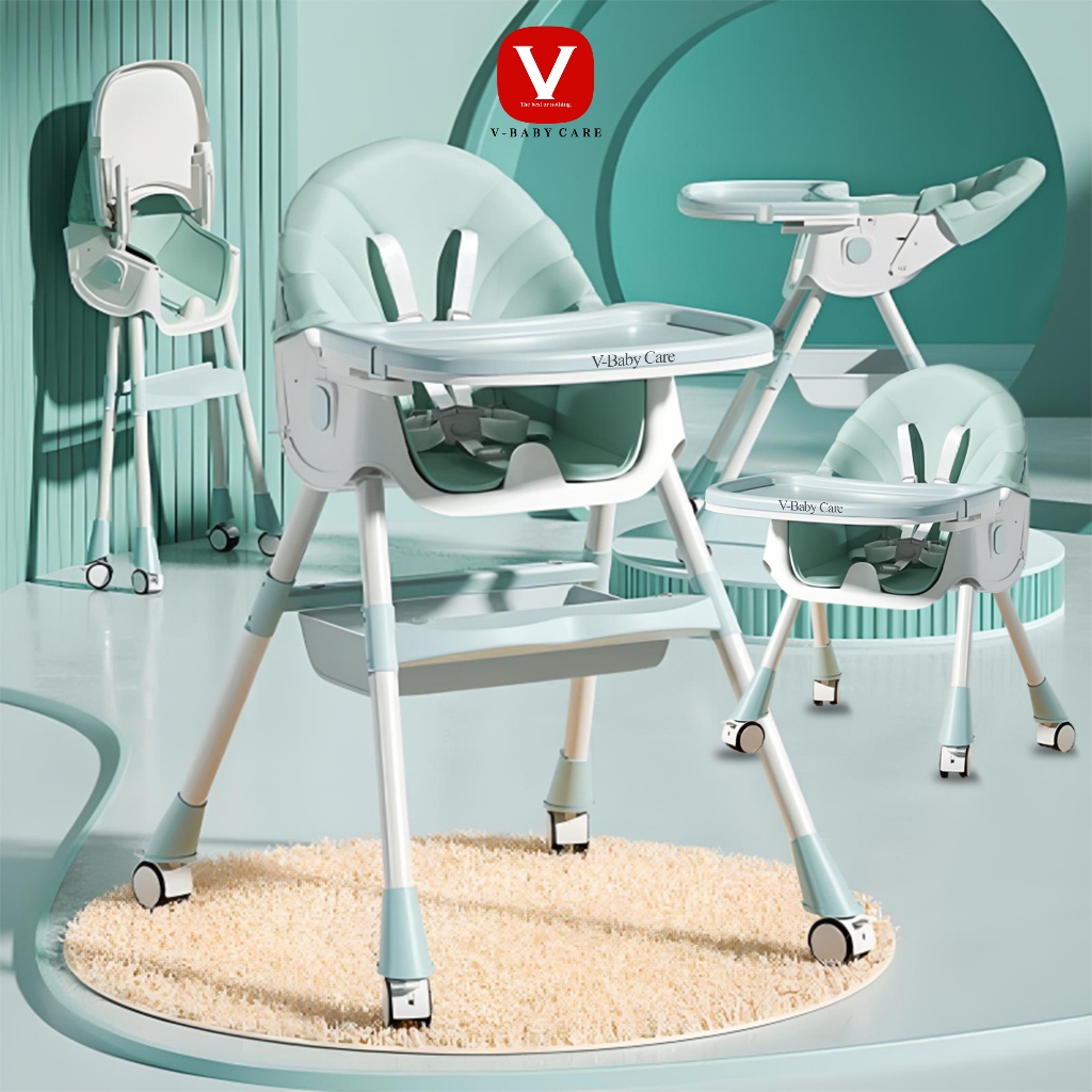 V-BABYCARE kursi makan untuk baby MULTIFUNGSI / VBABY G02