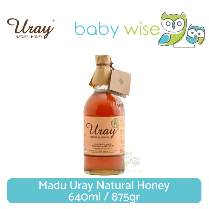 

Madu Uray Natural Honey 640ml (875gr)