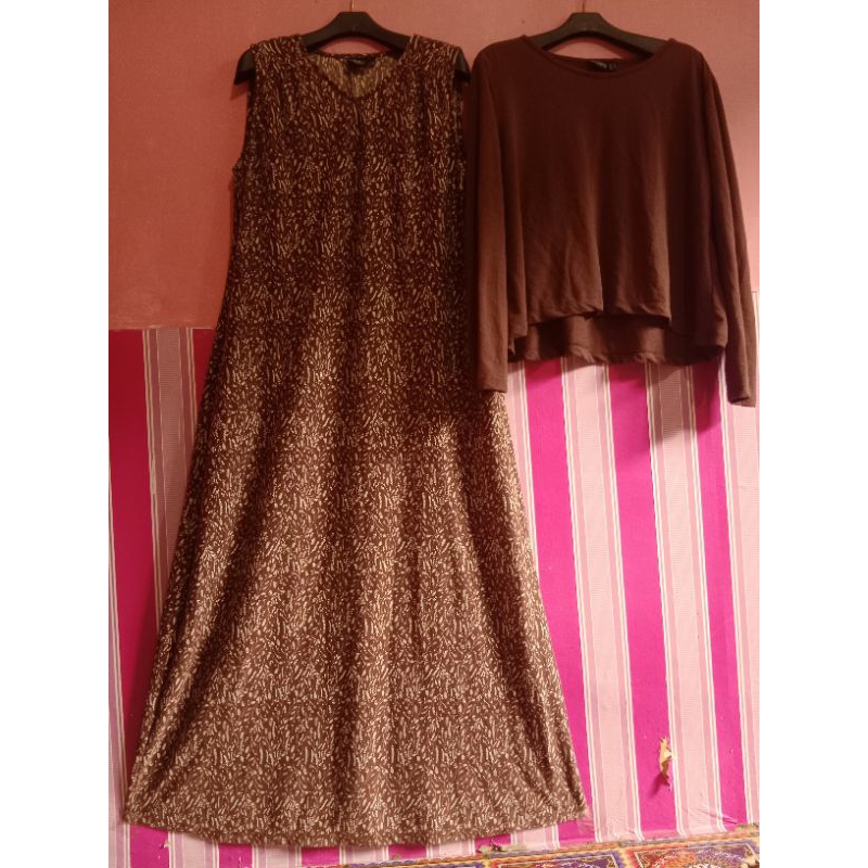 Gamis 2 in 1 PL Kombinasi by Sophie Paris.