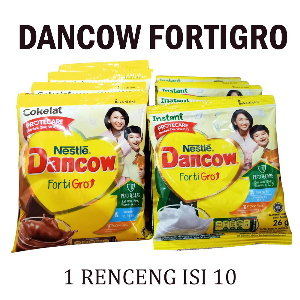 

DANCOW FORTIGRO RENCENG ISI 10 SACHET