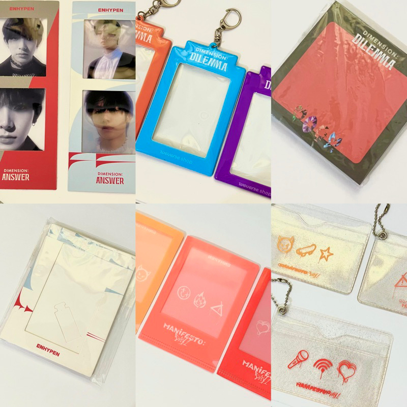 [READY] Enhypen Official PC/ Weverse POB/ Merch - Album Dimension Dilemma/ Answer/ Manifesto Day 1