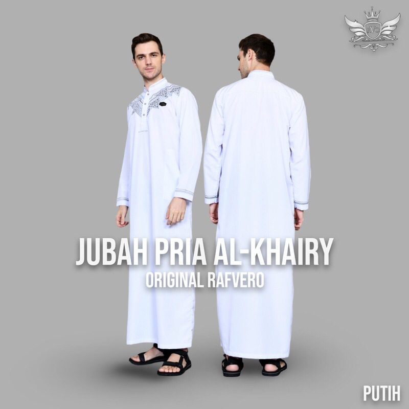 Gamis Pria - Gamis Bordir Bahan Katun - Gamis Bordir Premium - Jubah Gamis Bordir Pria Terbaru