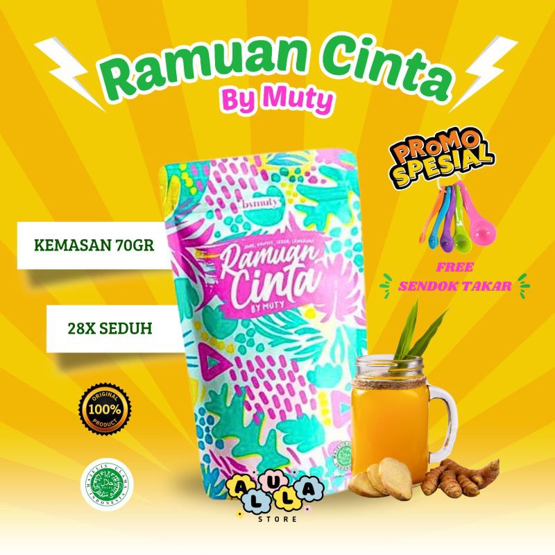 

Ramuan Cinta by Muty 70gram 7Hari