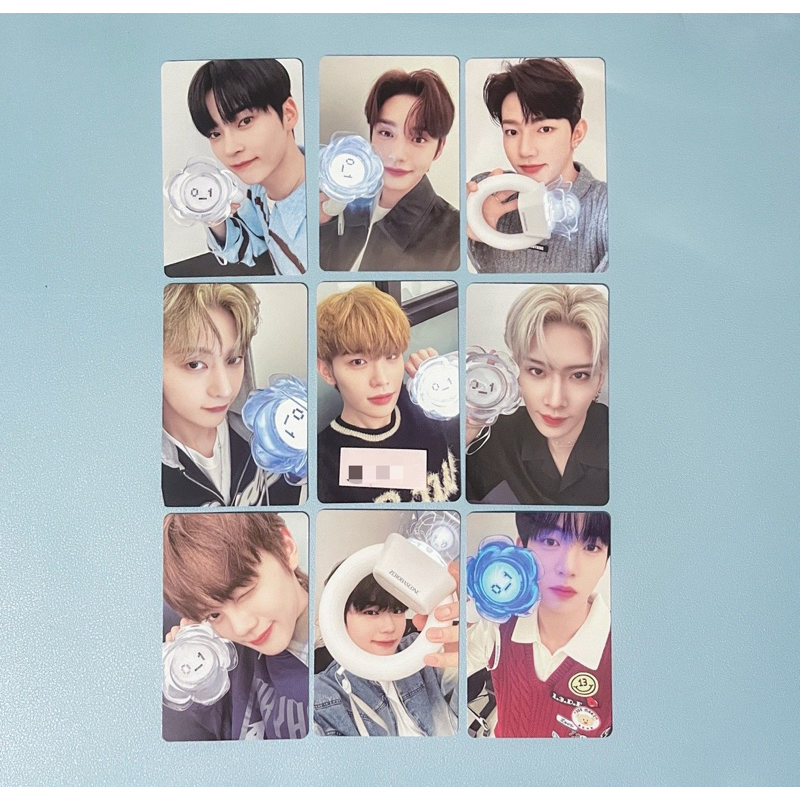 ZB1 Zerobaseone lightstick photocard