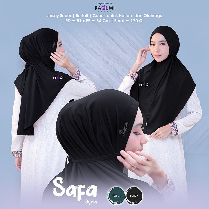 Safa Syiria || Original Raqumi Hijab ||