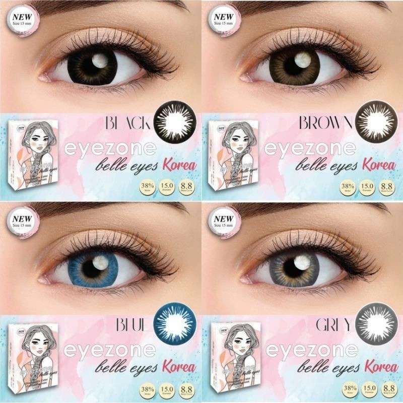 Softlens Minus Eyezone Belle Eyes Korea
