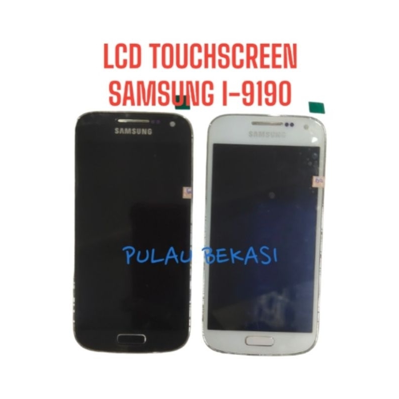 LCD TOUCHSCREEN SAMSUNG I9190 - LCD FULLSET SAMSUNG I9190 ORIGINAL - LCD SAMSUNG GALAXY S4 MINI ORIG