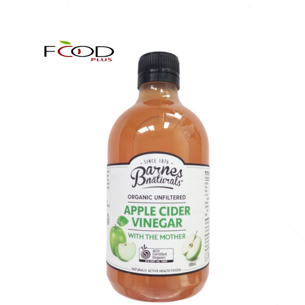 

BARNES ORGANIC APPLE CIDER VINEGAR 500 ml