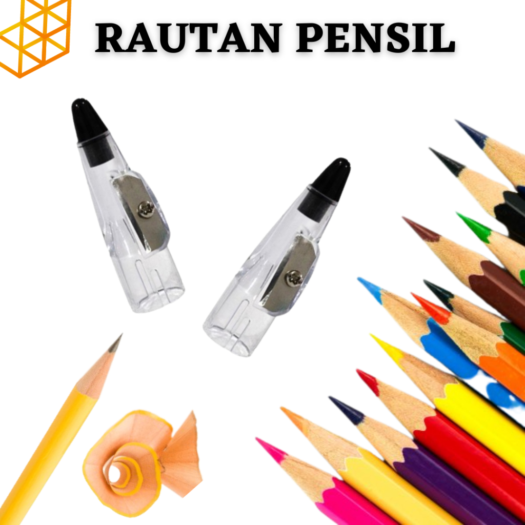 

Rautan Pensil Putar Serutan Pensil Putar Alat Tulis Pensil 2B