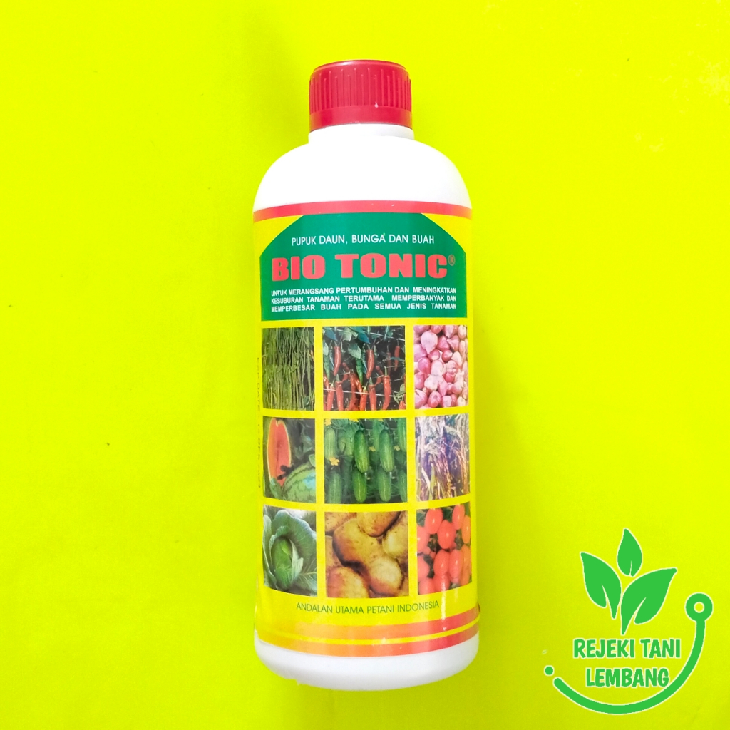 PUPUK CAIR BIO TONIC ISI 1 L PUPUK DAUN BUNGA DAN BUAH