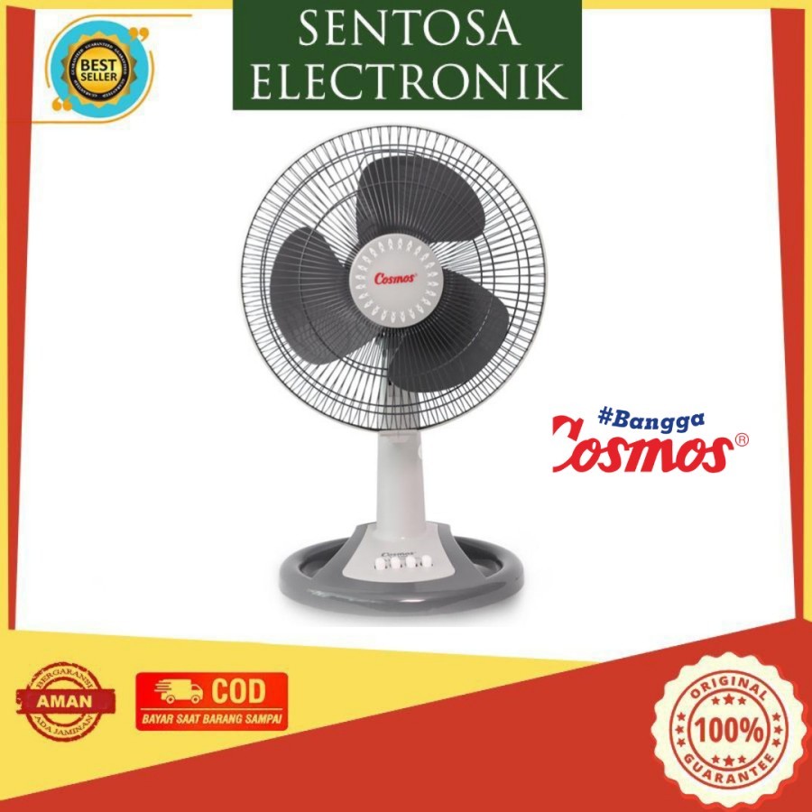 Kipas Angin Duduk/Kipas Angin Meja  COSMOS 12 DSE